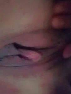 Slim-Girlfriend-Rubbing-her-pink-pussy
